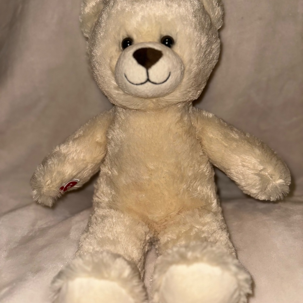 2015 Plush Cream Build A Bear Teddy Bear
